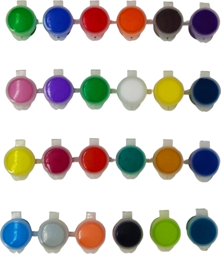 Acrylverf Starter – set van 24 kleuren