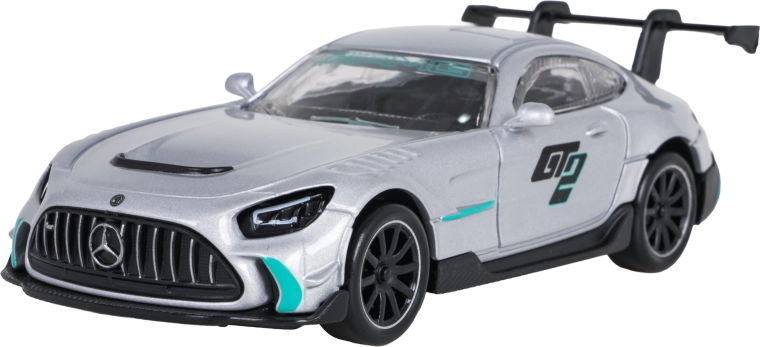 Metalen carrosserie en rubberen wielen