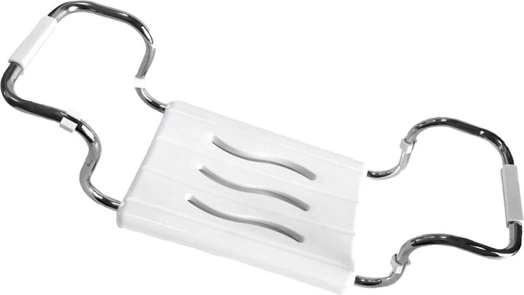 Verstelbare breedte 42,5–65 cm voor de meeste badkuipen