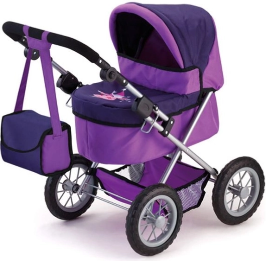 Bayer Trendy diepe poppenwagen paars