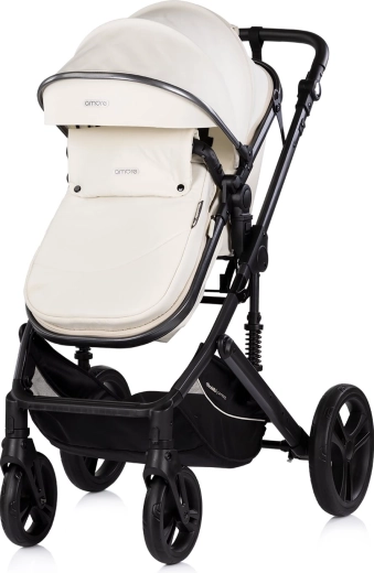 Omkeerbaar zitje met rij- en tegenrijrichting