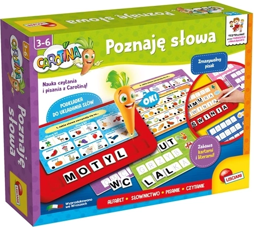 Lisciani Carotina ik leer woorden