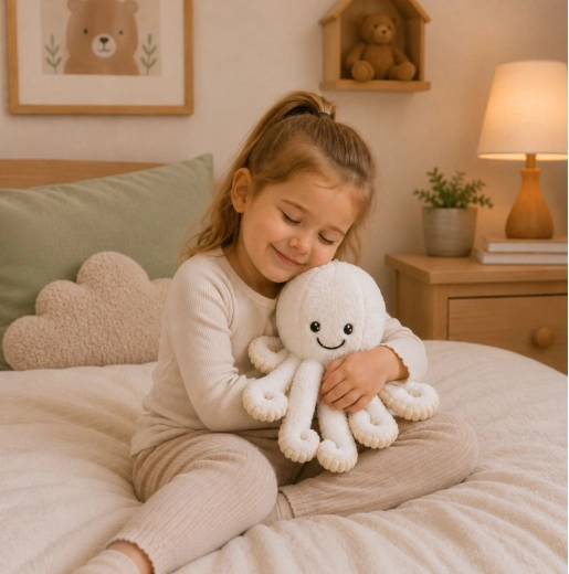 Zacht knuffelspeelgoed om mee te knuffelen