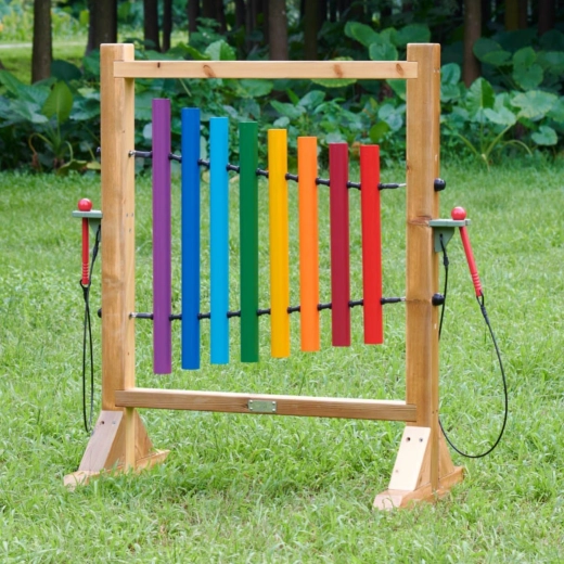 Duurzame houten constructie voor buiten