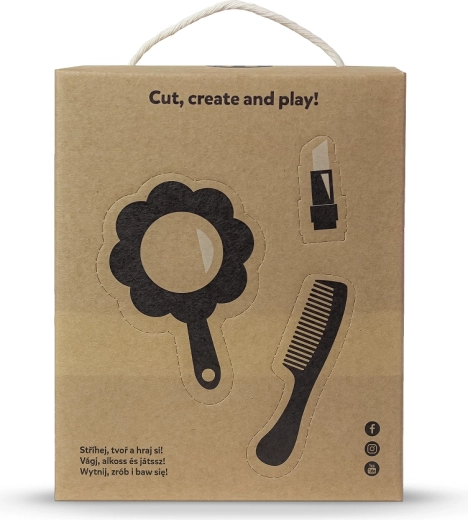 Eco-verpakking met uitdrukbare accessoires