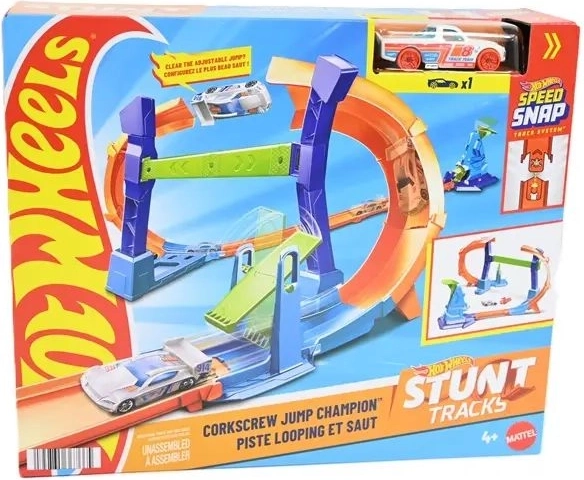 Hot Wheels meesterlijke sprong door de looping