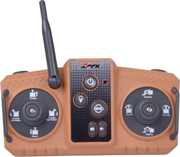 Soepele 2,4 GHz besturing met DEMO-knop