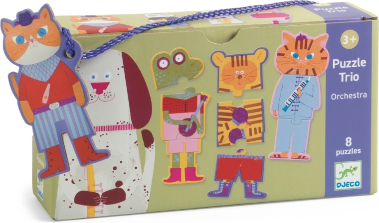 DJECO Trio Puzzel Orkest