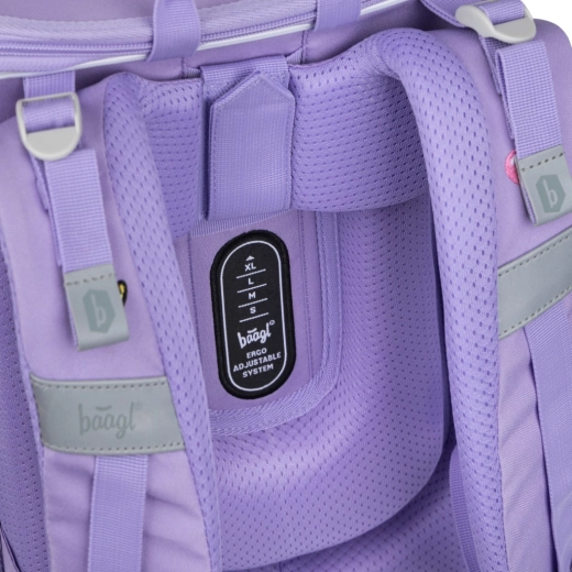 Ergonomisch rugsysteem dat meegroeit met het kind