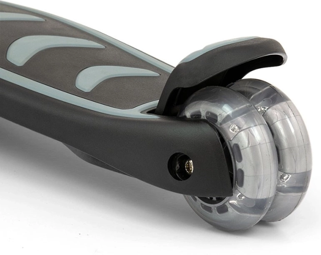 Stabiele driewielconstructie met dubbel achterwiel