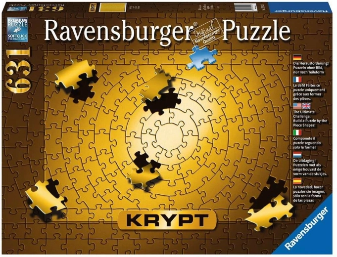 Ravensburger Puzzle Krypt gouden editie 631 stukjes