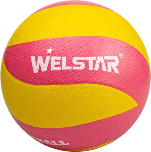 Welstar rubberen volleybal maat 5 - 1 stuk