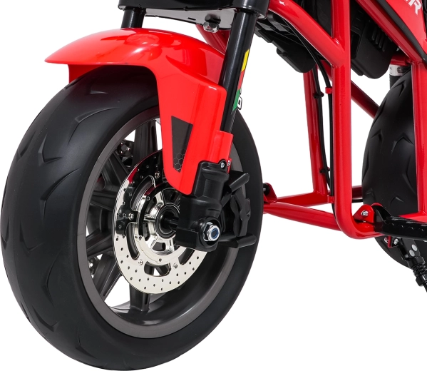 Stabiel rijden op brede EVA-wielen