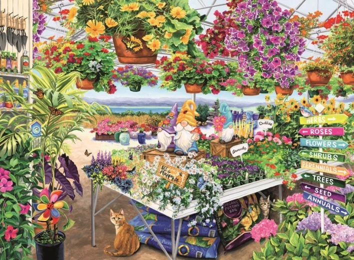 Ravensburger puzzel Tuinparadijs 500 stukjes