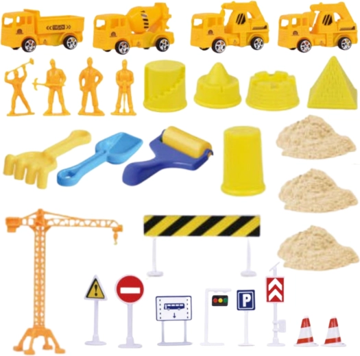 Kinetisch zand voor creatief knutselen