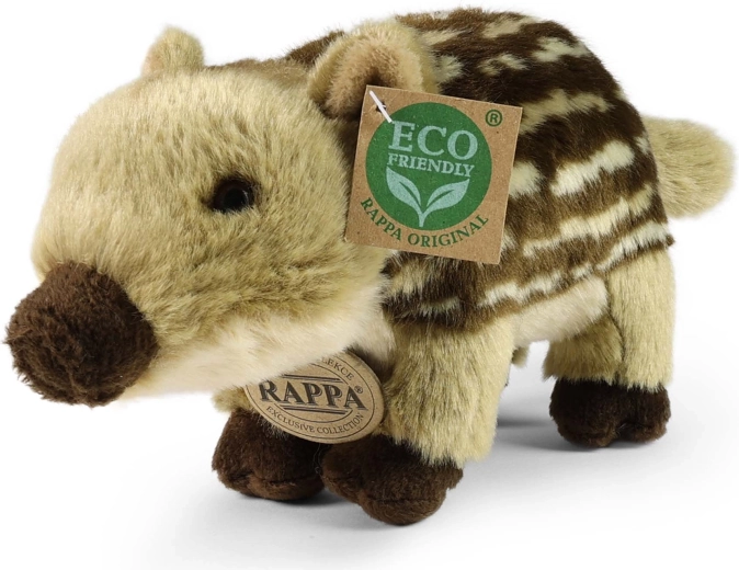 Rappa Pluchen wild zwijn 22 cm Eco-friendly