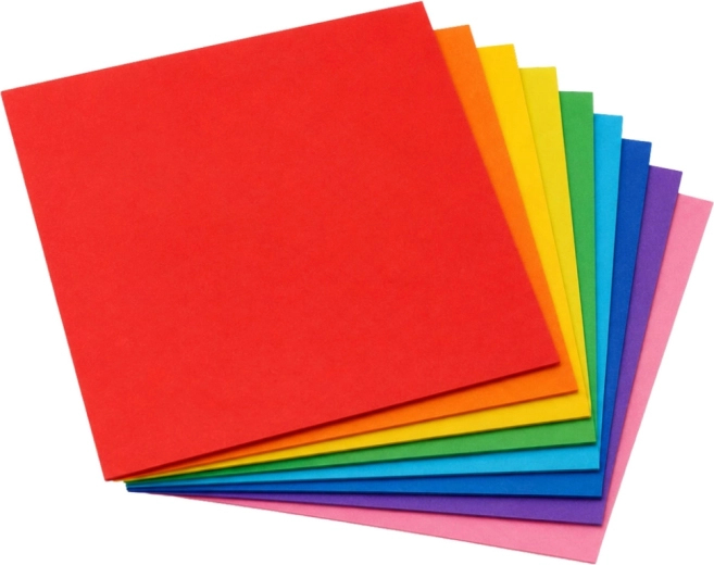 30 gekleurde vellen voor creatief vouwen