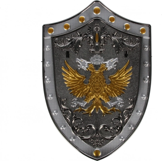 Decoratief schild met wapenschild voor heldhaftige verdediging