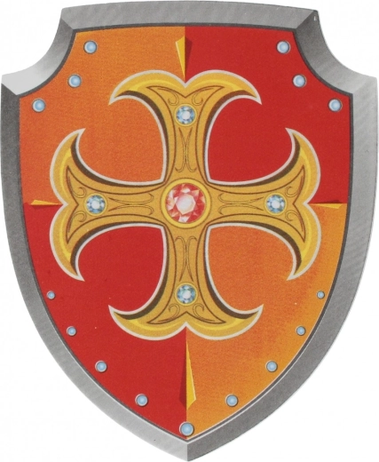Schild als accessoire bij het kostuum