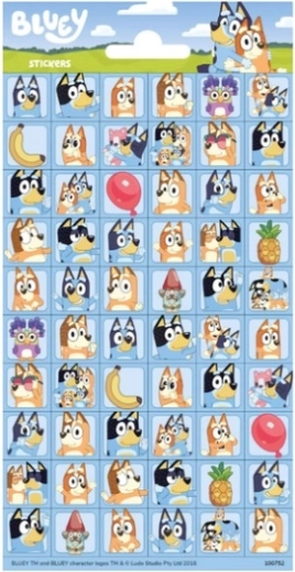 Bluey mini stickers – 60 stuks