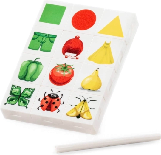 Schuifpuzzel en precies invoegen