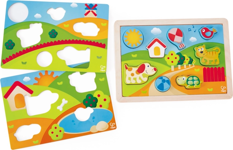 Puzzel Zonnige Vallei 3-in-1