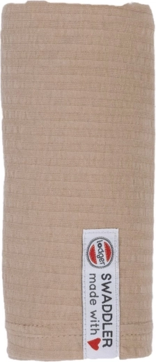 Lodger Swaddler seersucker stoffen luierdoek 70 × 70 cm beige