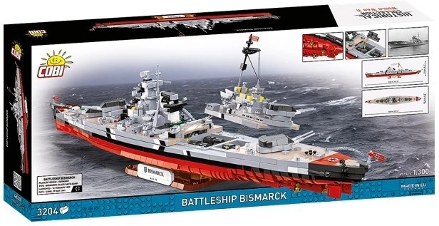 Monumentale schaal 1:300 en 3204 onderdelen