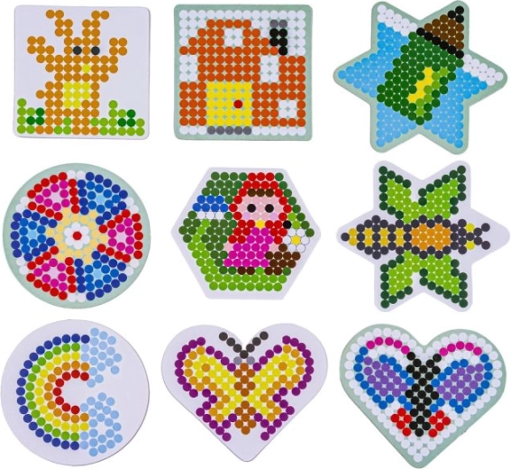Afgewerkte motieven als decoratie en cadeau