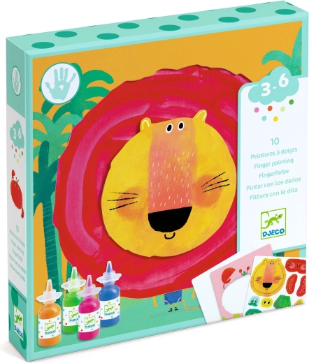 Djeco Vingerverven gekke dieren