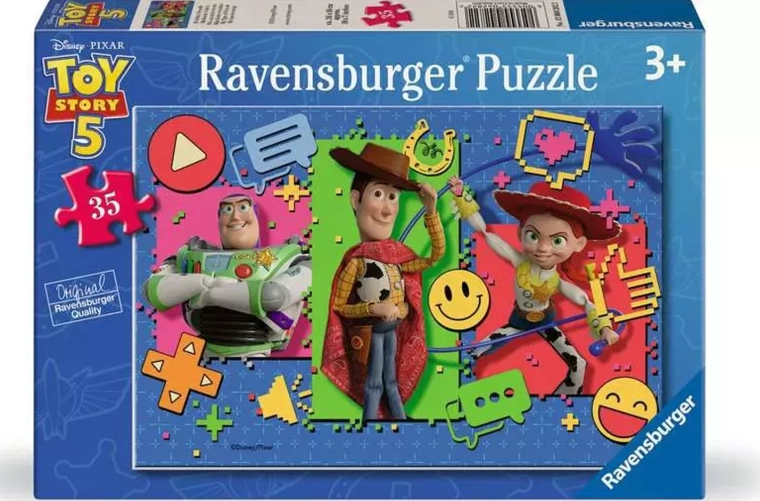 Ravensburger puzzel Toy Story 5: Příběh hraček 35 stukjes