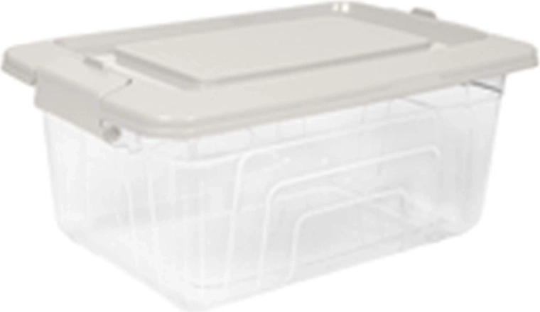 opbergbox met deksel 3,45 l – kunststof