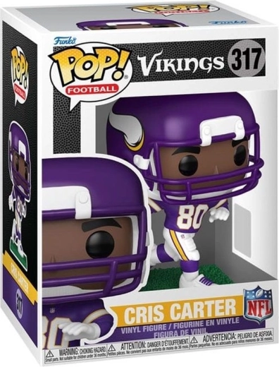 Funko Pop! Football NFL Cris Carter (Minnesota Vikings) #317 - 1 stuk