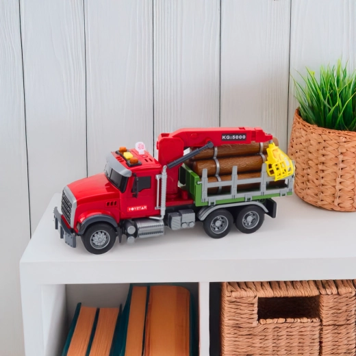 Draaibare kraan met mechanische grijper