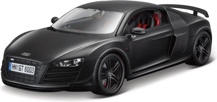 Maisto Audi R8 GT matzwart 1:18