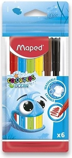 Set stiften MAPED Color'Peps Ocean 6 st.