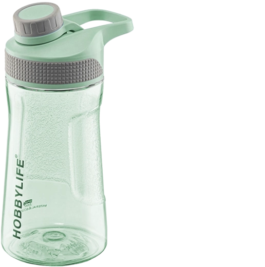 Fles 530 ml met betrouwbare sluiting