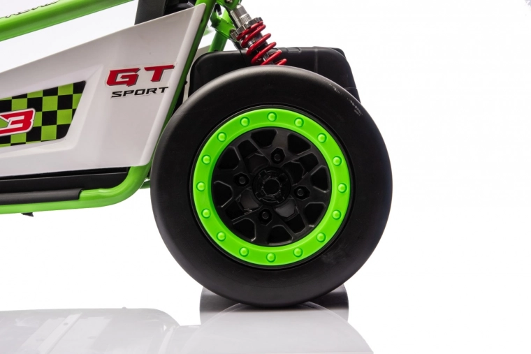 Achterwielen voor driften voor maximaal plezier