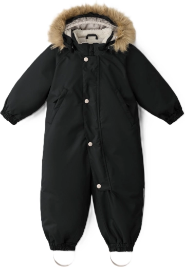 Leokid winteroverall Hero Black Coal maat 80