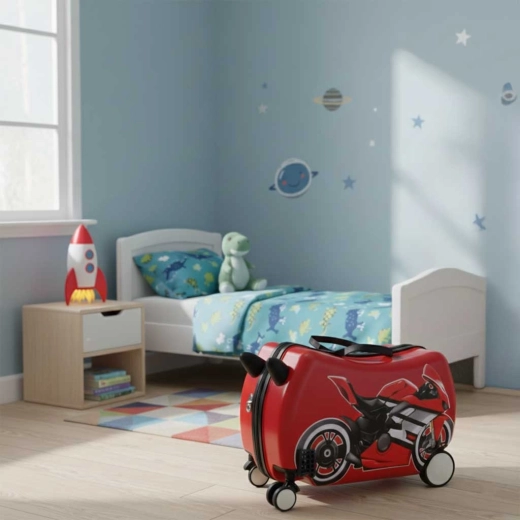 Rij-speeltje en koffer in één