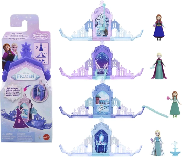 Disney Frozen pop-upkasteel met kleine pop en assortiment - 1 stuk