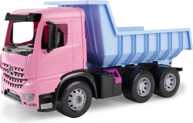 Lena GIGA Trucks kiepwagen Mercedes Arocs turkoois‑roze