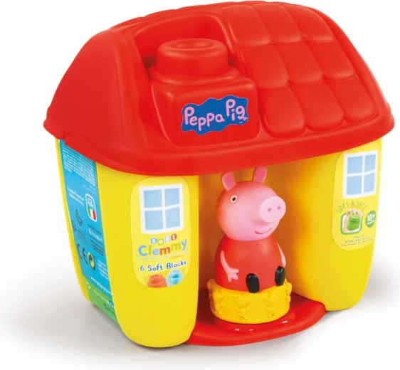 Clemmy baby Peppa Pig emmertje met zachte blokken