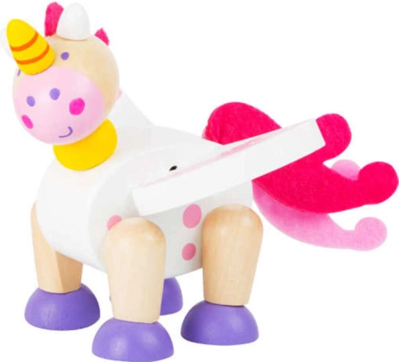 Small Foot houten figuur eenhoorn Luna 8 cm