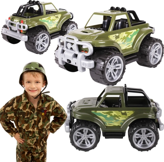 Open carrosserie en robuuste bumpers
