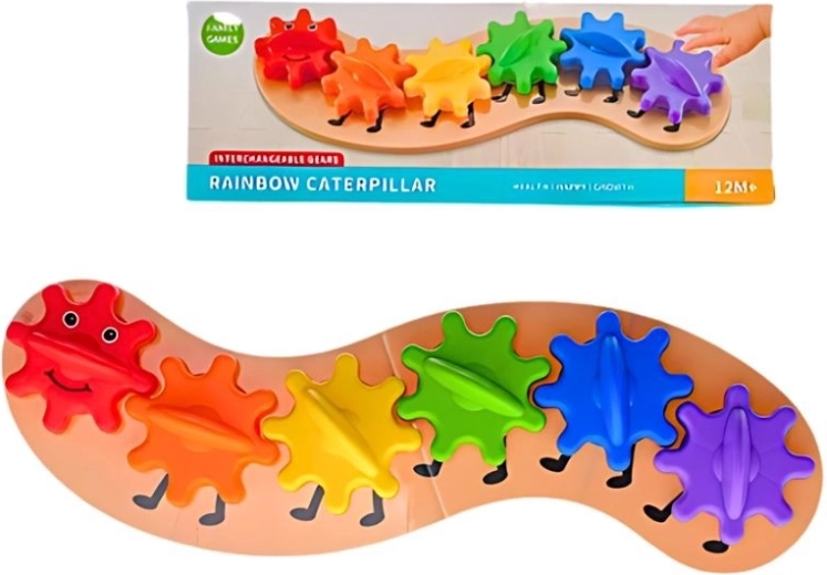 Regenboog rups antistress speelgoed