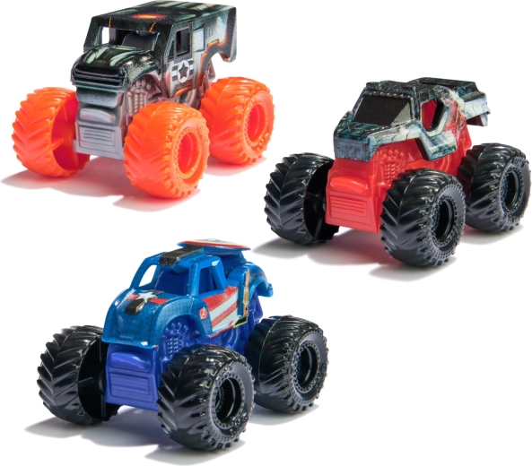Gedetailleerde monstertrucks