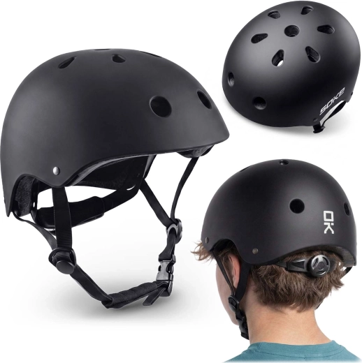Sporthelm Soke K1 zwart, maat L