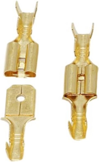 Paar auto-connectoren met vergrendeling 6,3 mm – set van 100 paren (200 stuks)
