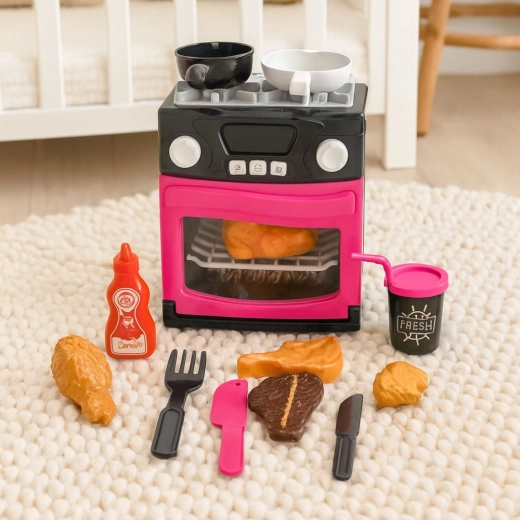 Openende oven met raampje